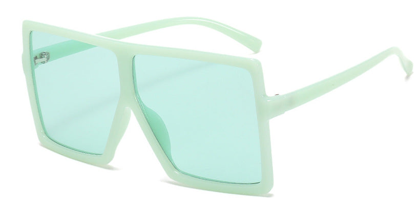 Oversized Geometric Shield Sunglasses Bowlift 1787812195