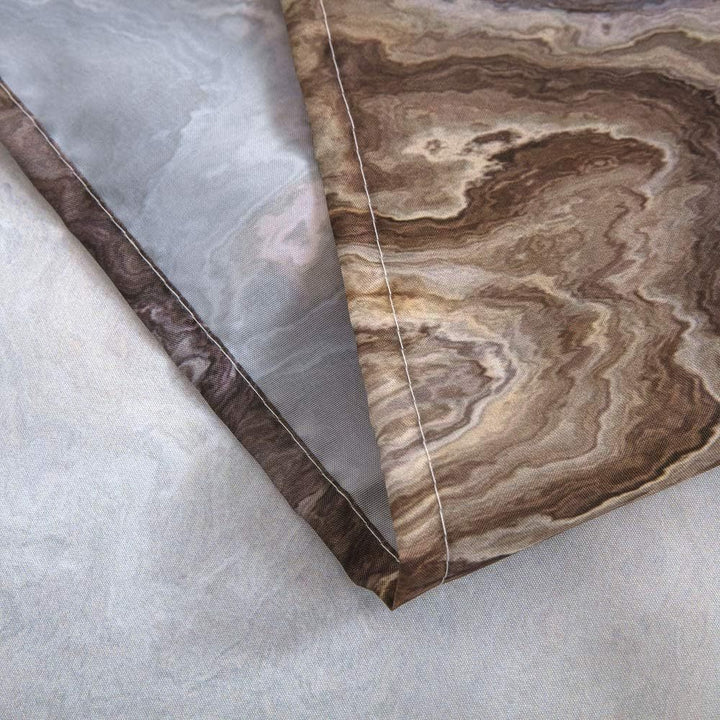 Artistic Marble Print Shower Curtain Bowlift