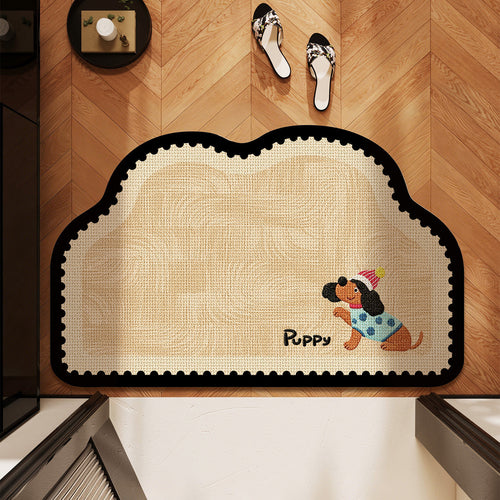 Cute Cartoon Animal Bath Mat Bowlift