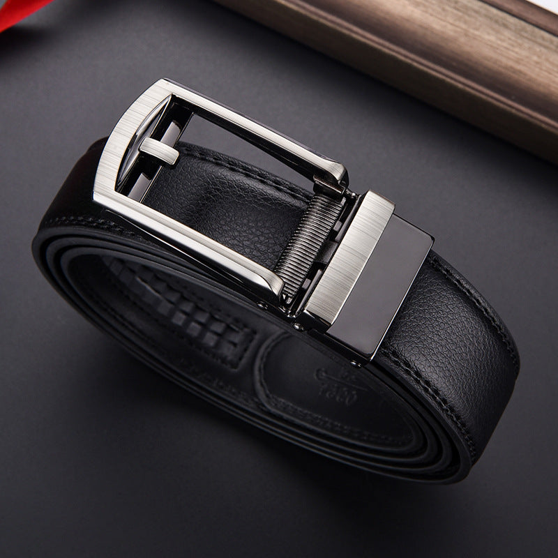 EliteSlide Belt – Luxury Leather Adjustable Accessory Bowlift