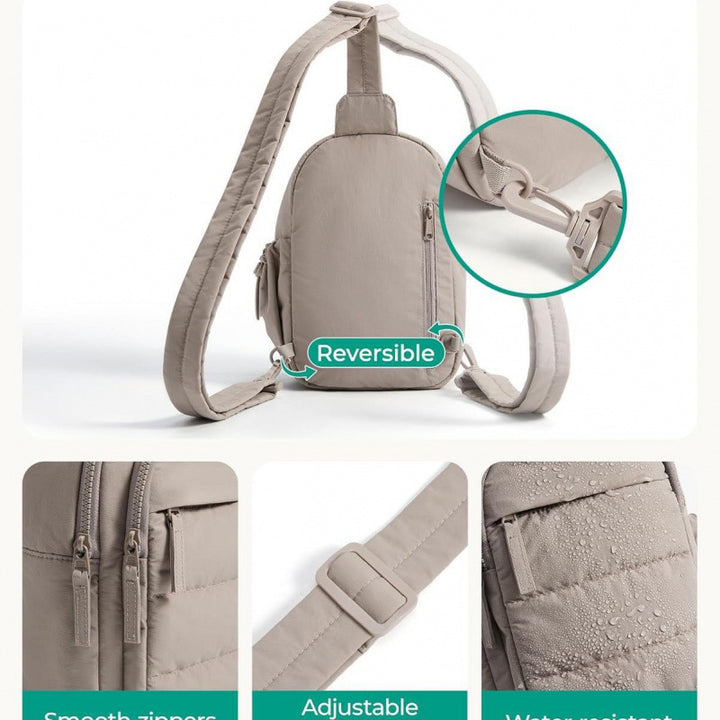 Compact shoulder bag with practical structured design Bowlift