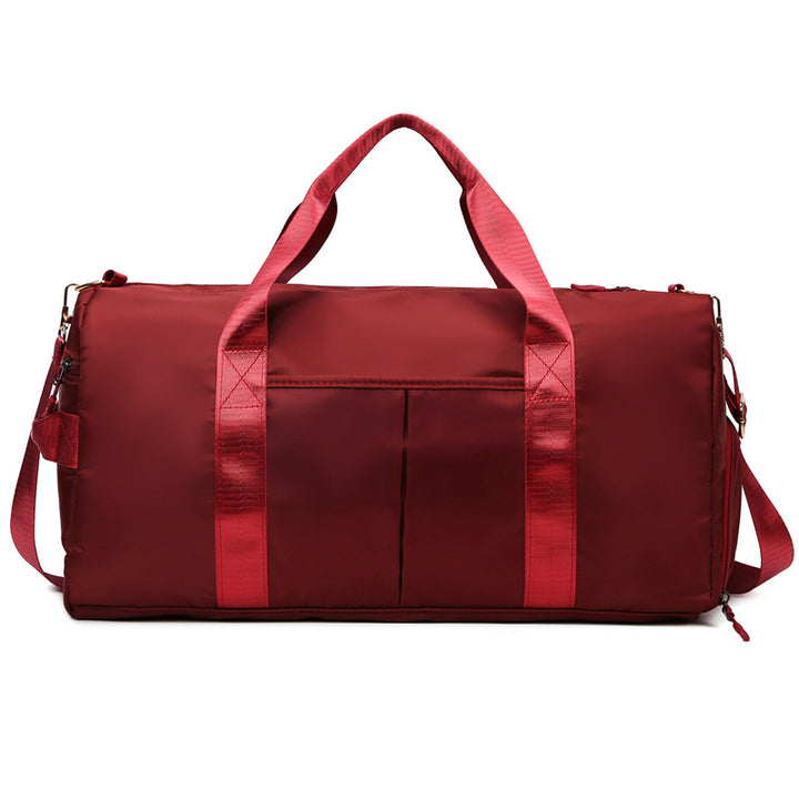 Athletic travel bag with practical storage system Bowlift