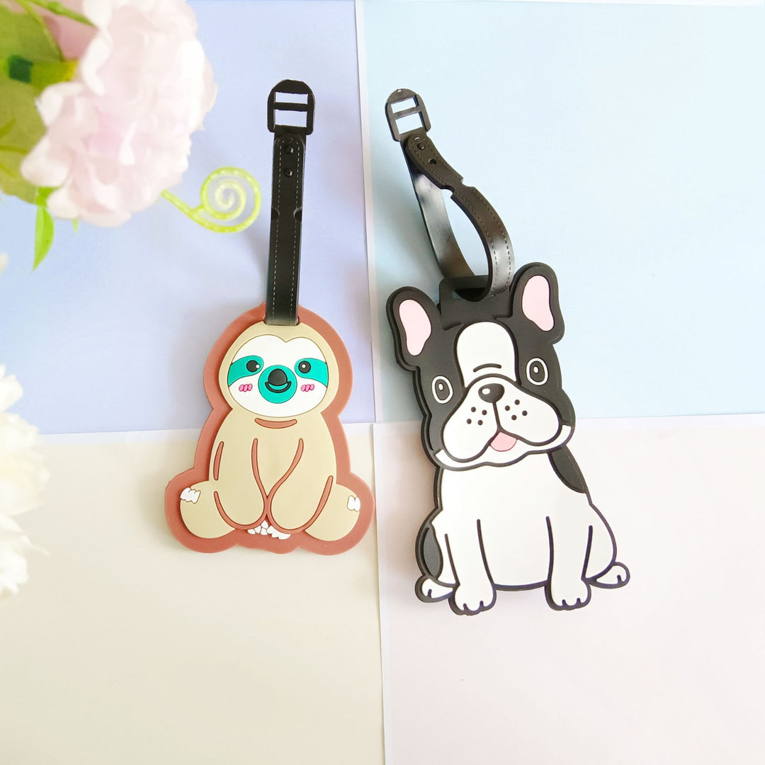 Unisex Luggage Tag in Llama Design Bowlift
