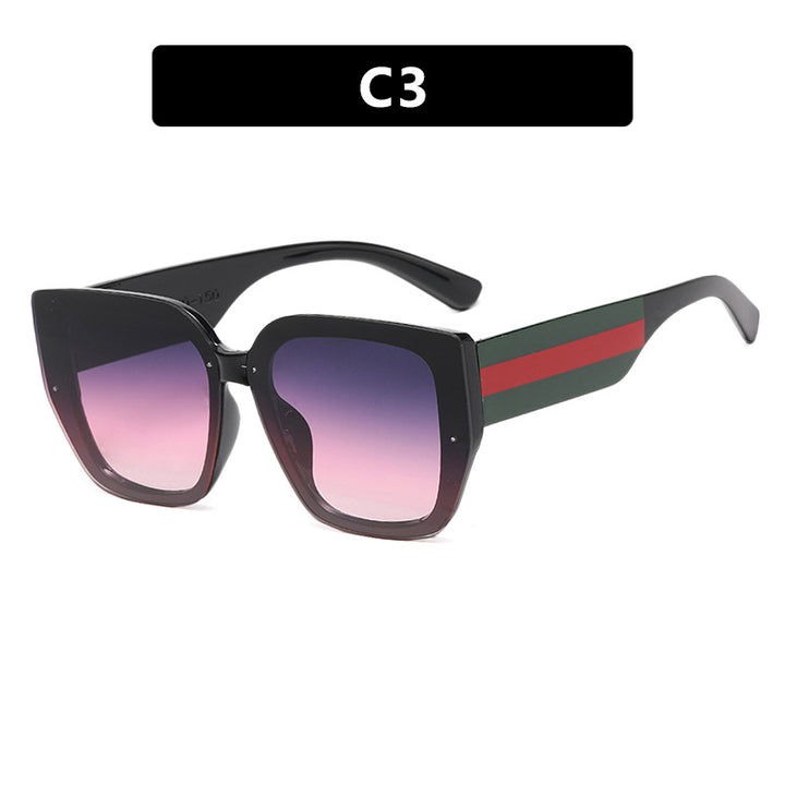 Women's oversized sunglasses with a fashionable frame and UV protection Bowlift