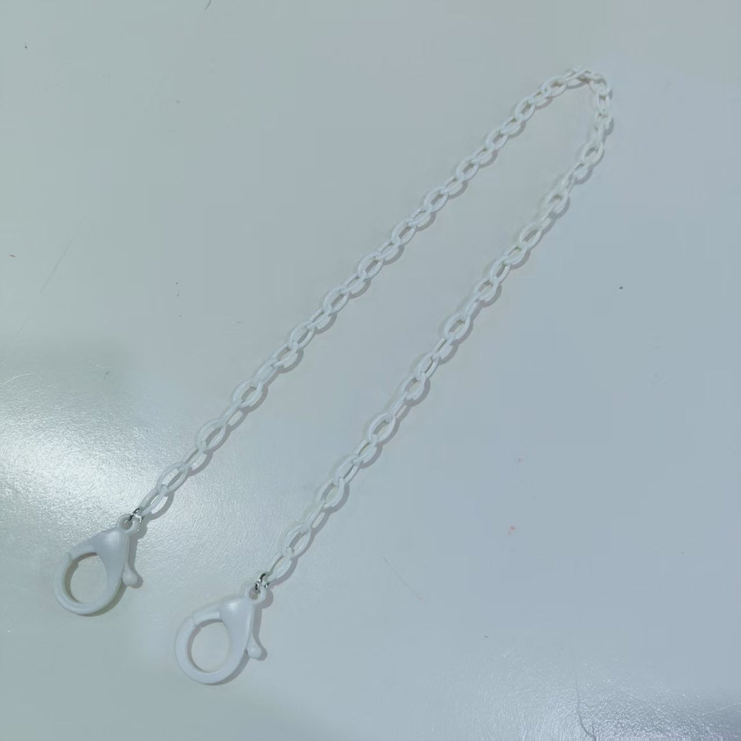 Fashionable Glasses Holder Chain Made of Transparent Material Bowlift