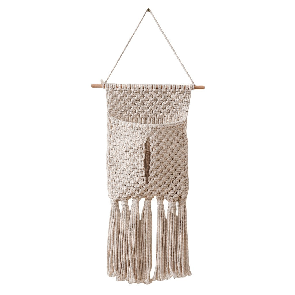 Decorative Macramé Wall Organizer Bowlift