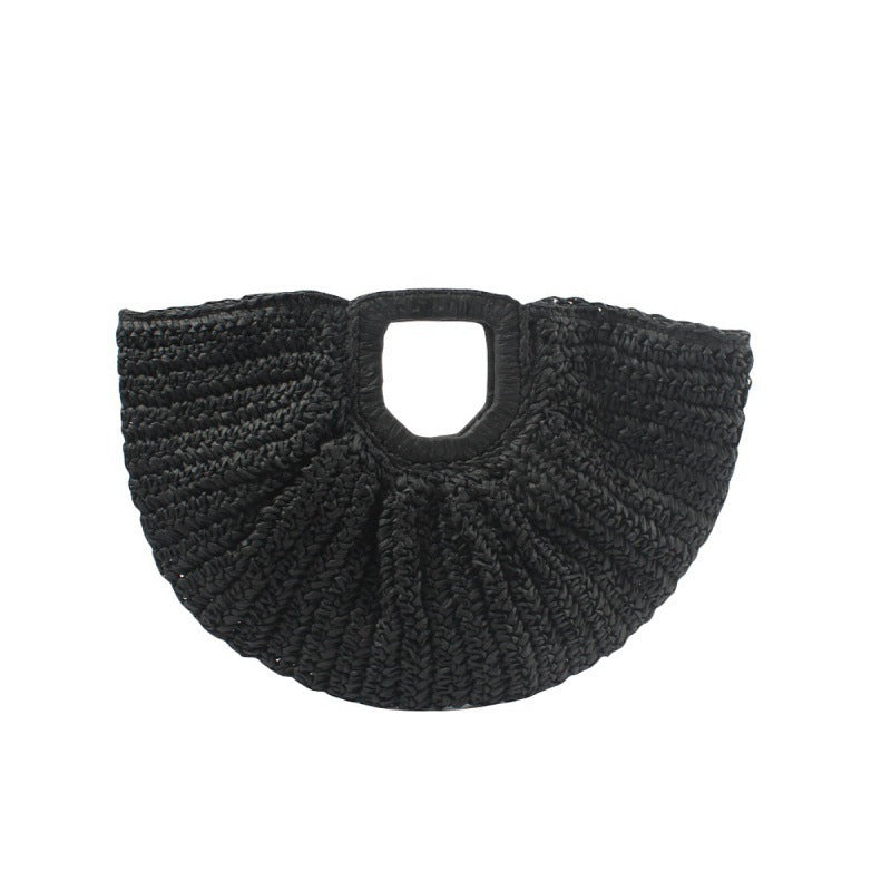 Designer Bast handbag with unique cut Bowlift