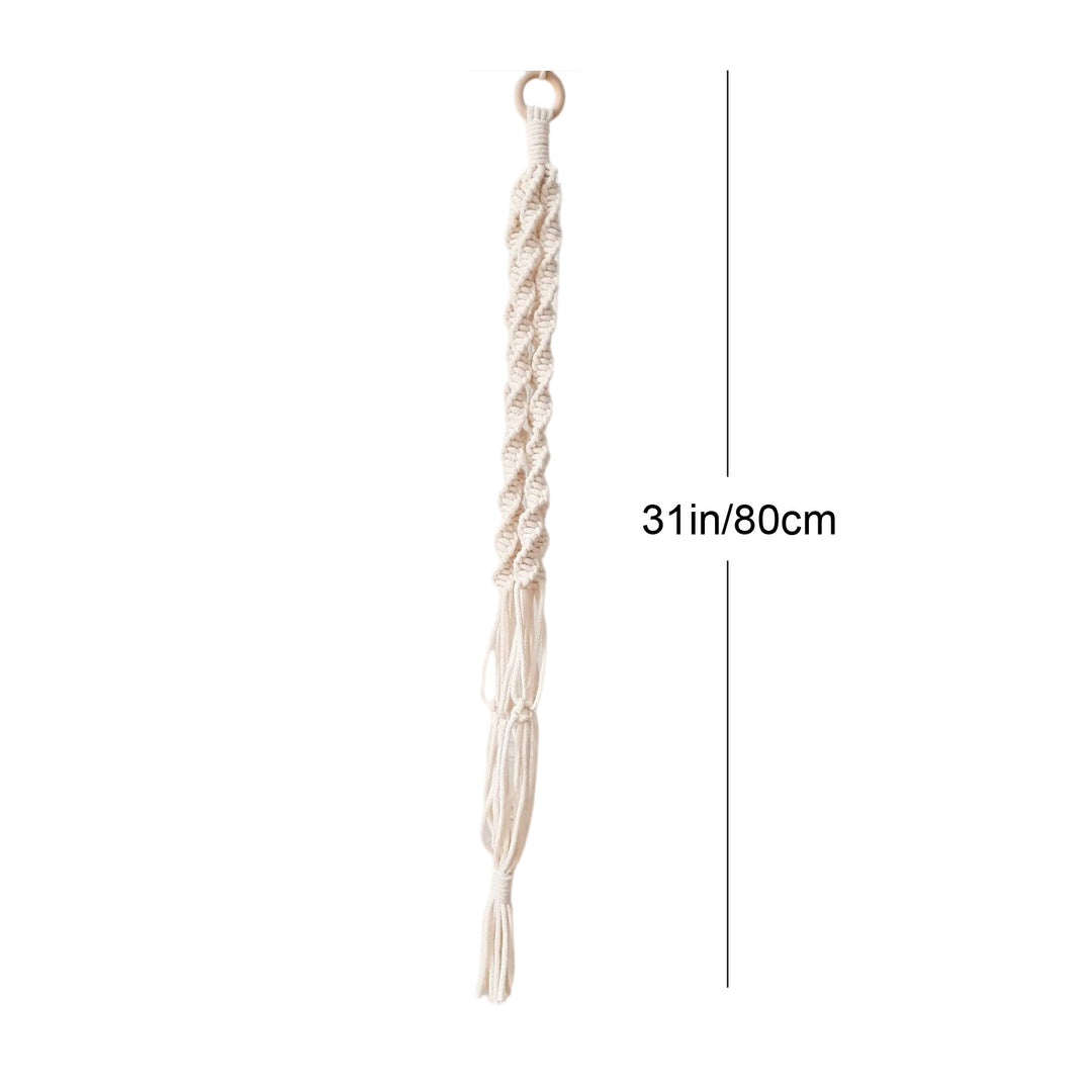 Macrame Wall Hanging Decor with Braided Design Bowlift