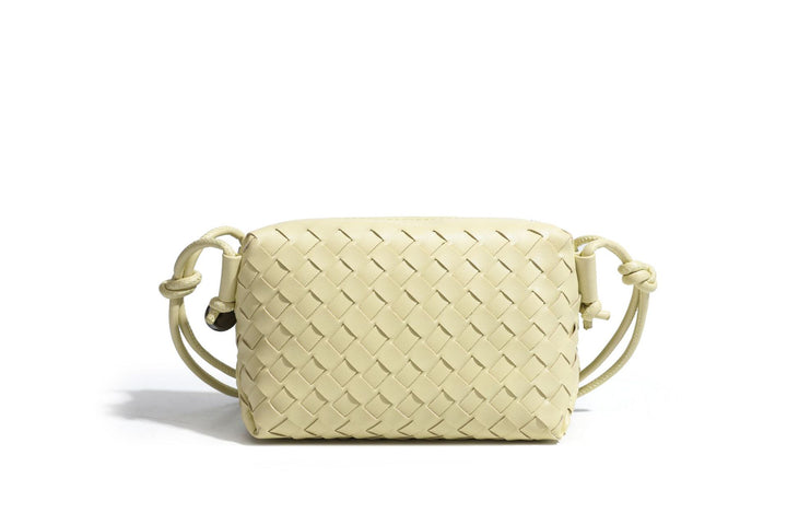 Stylish Woven Crossbody Purse Bowlift
