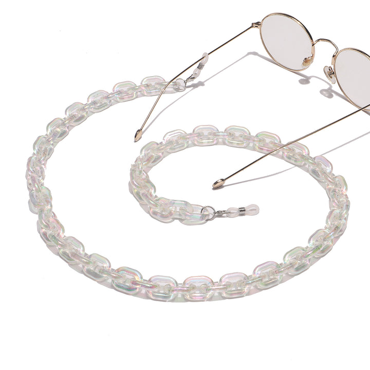Stylish Oversized Chain Eyewear Holder Bowlift