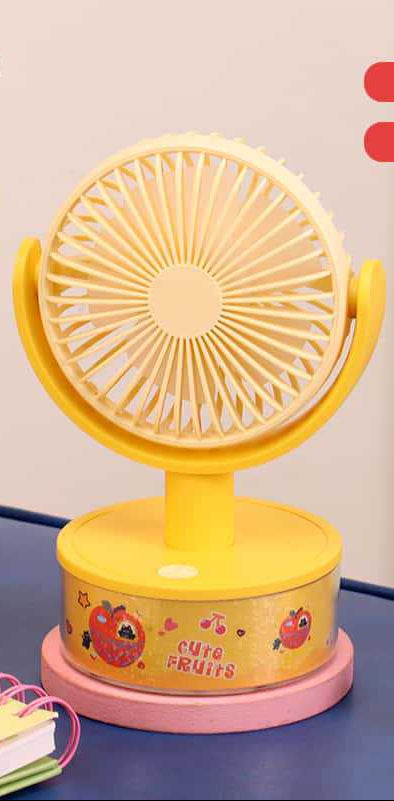 Women Portable Handheld Kids Fan Bowlift