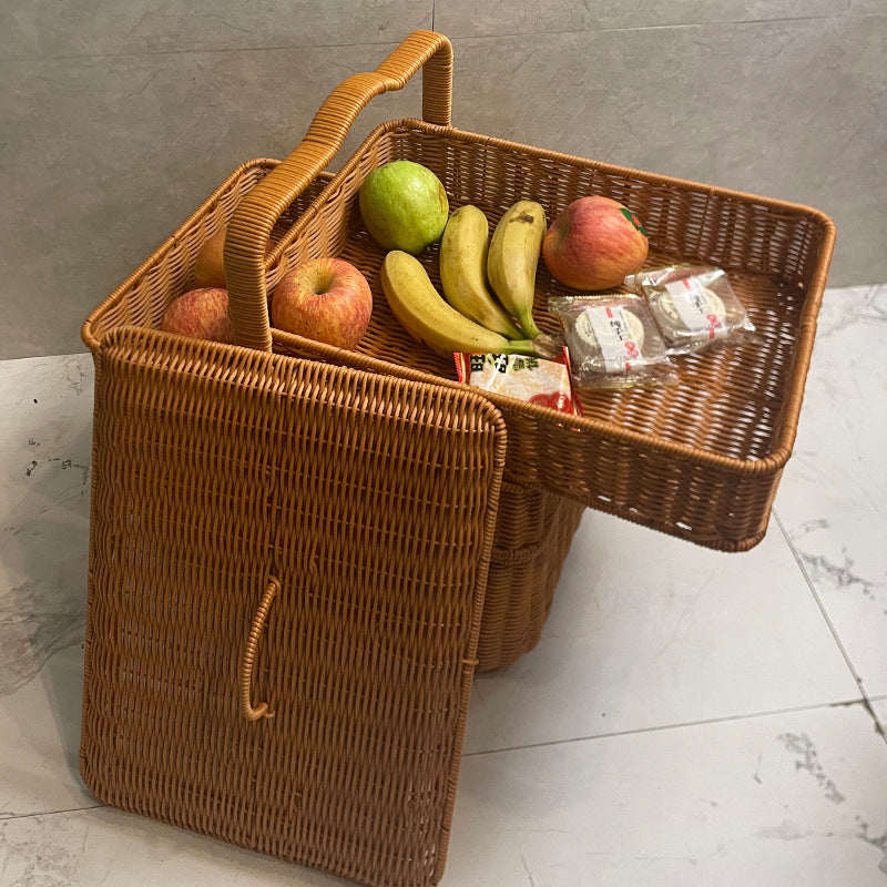 Women's Laundry Basket with Practical Compartments Bowlift