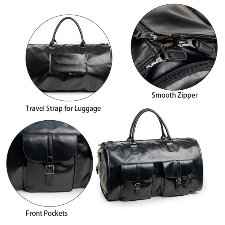 Sporty travel bag with multiple compartments Bowlift