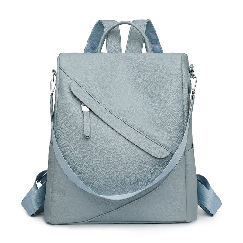 Elegant Leather Laptop Backpack Bowlift