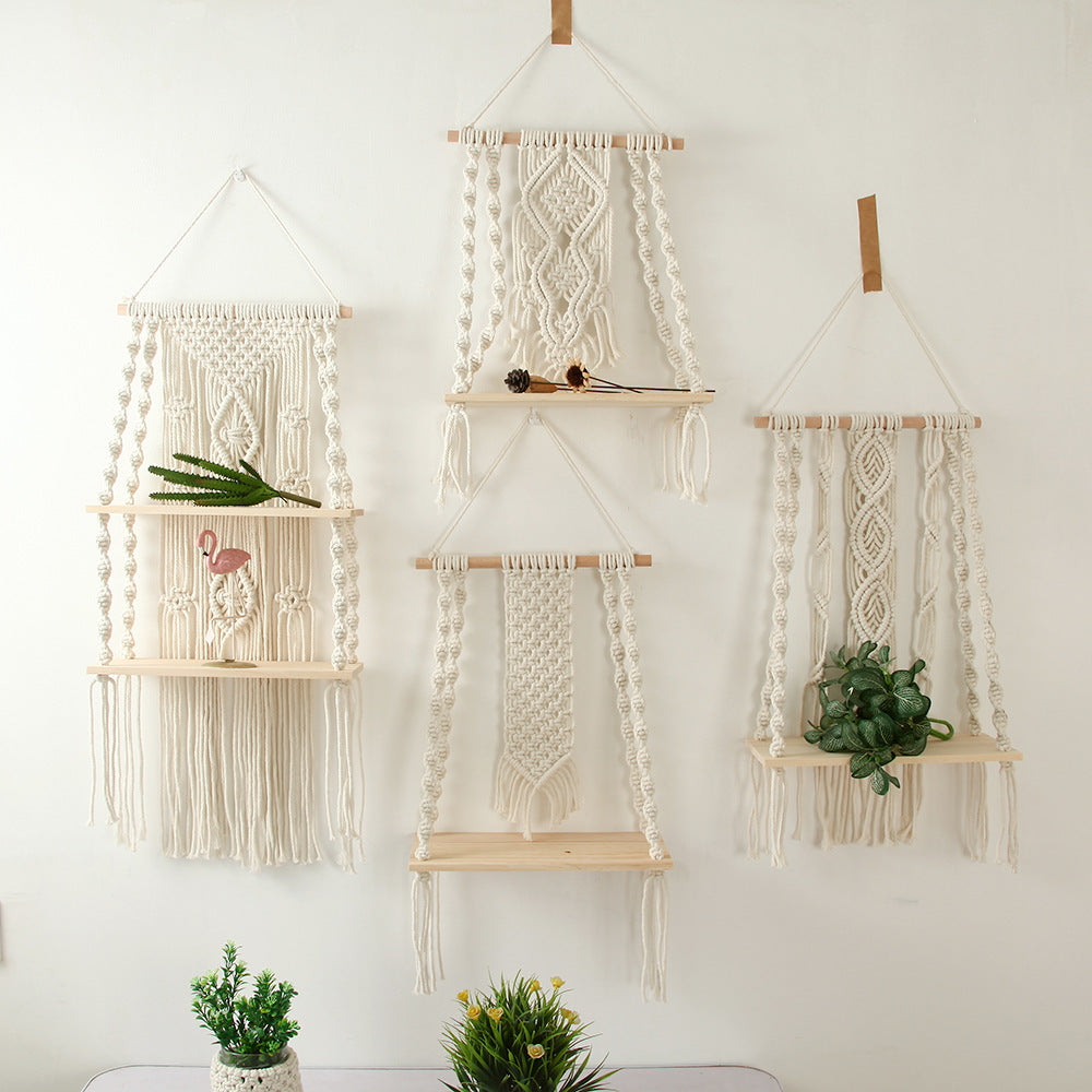 Decorative Macrame Shelf Bowlift