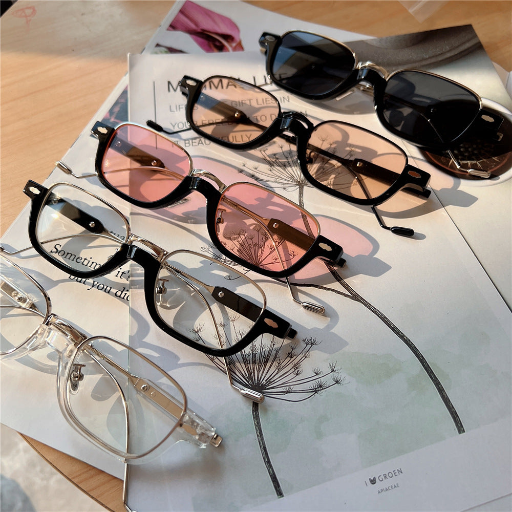 Trendy Thick Frame Eyeglasses Bowlift