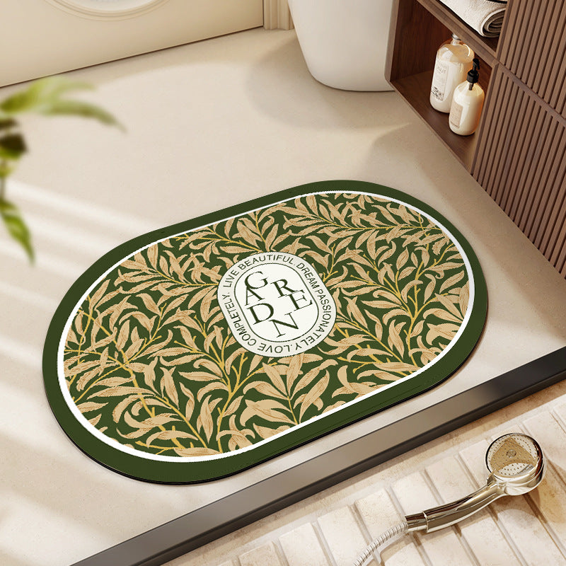 Decorative Motivational Bath Mat Bowlift