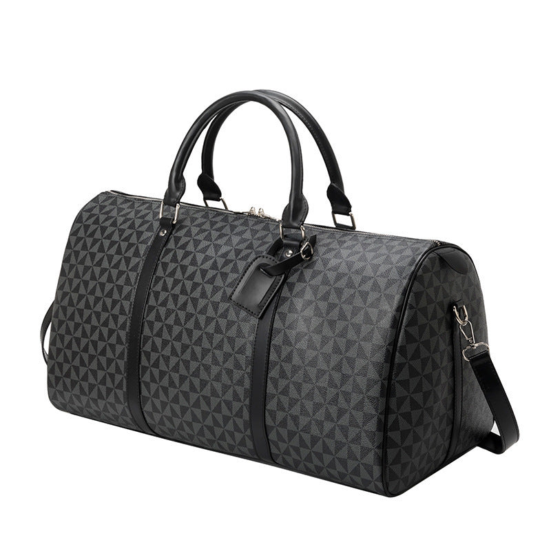 Spacious travel bag with stylish geometric design Bowlift