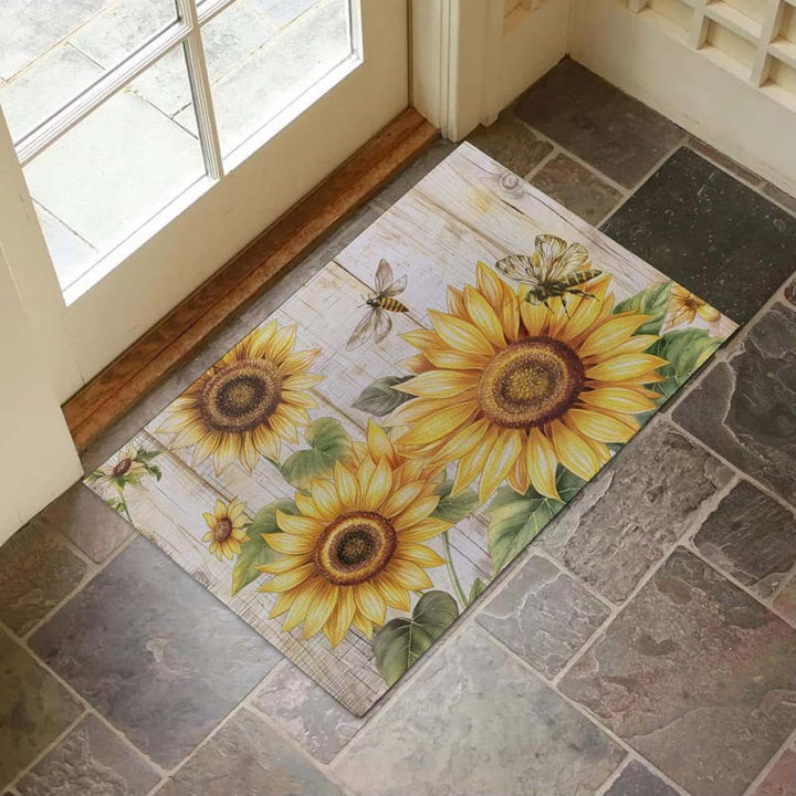 3D Geographical Design Floor Mat Bowlift