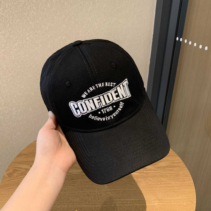Men's Embroidered Statement Baseball Cap Bowlift