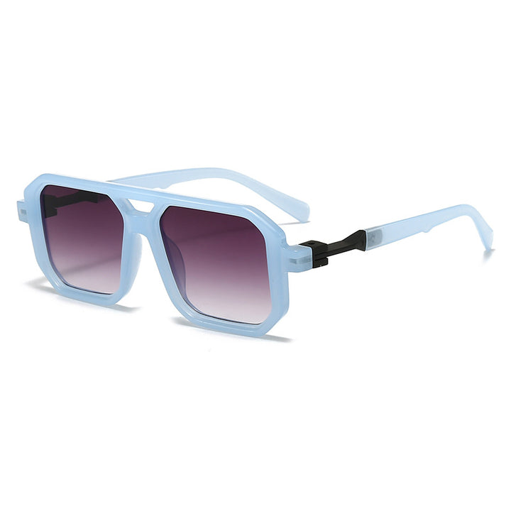 Ladies stylish oversized sunglasses with geometric frame Bowlift