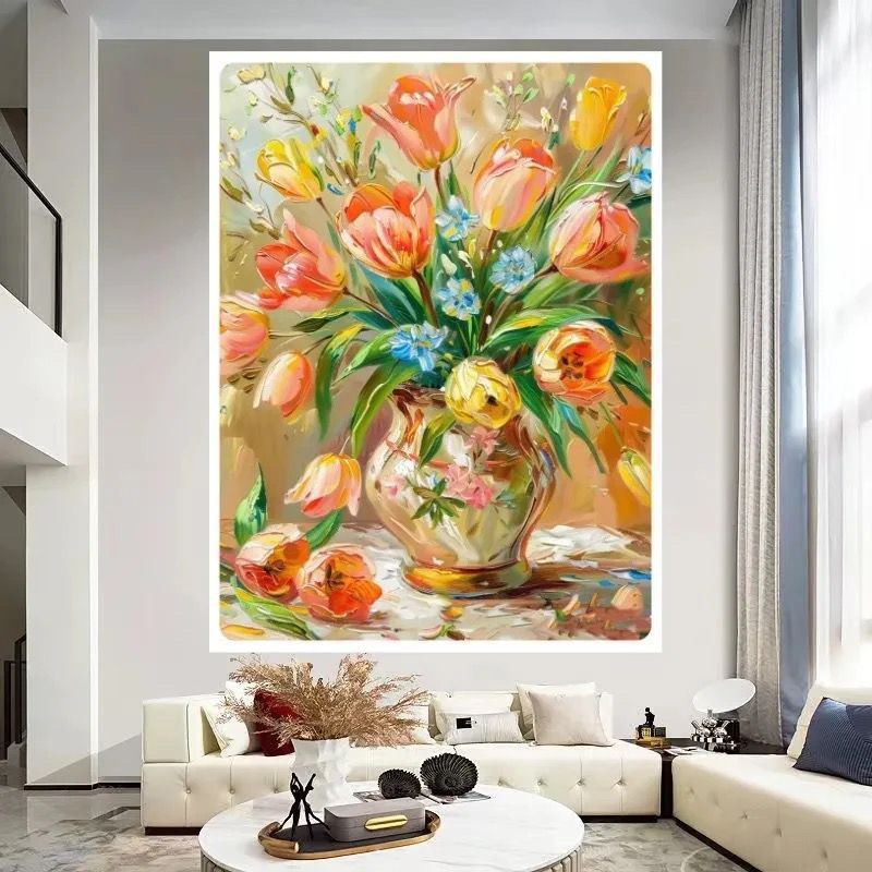 Floral Still Life Canvas Art Bowlift