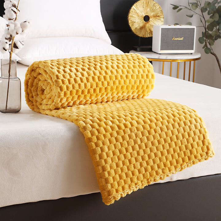 Women Soft and Cozy Plaid Blanket Bowlift