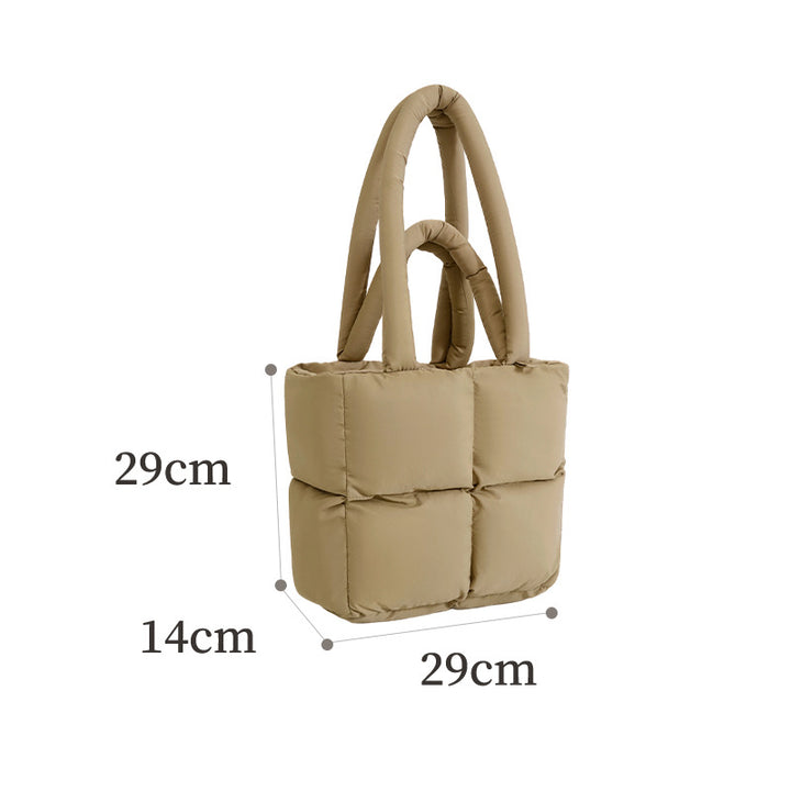 Quilted Puff Tote Bag Bowlift