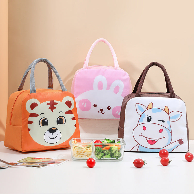Cute Animal Themed Insulated Lunch Bag