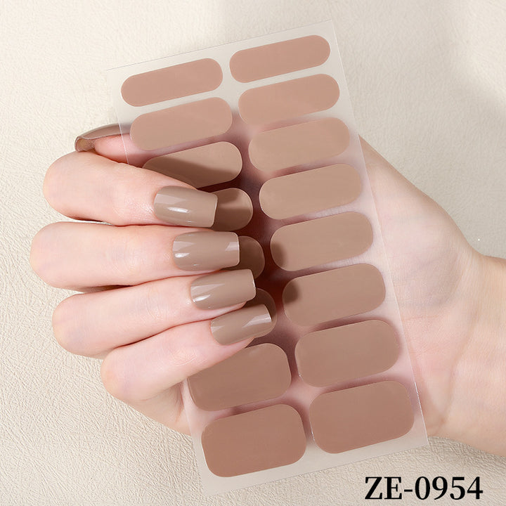 Matte Gel Nail Strips