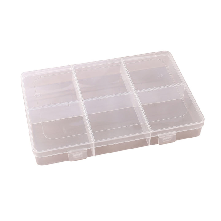 Multi-Compartment Transparent Organizer Box Bowlift