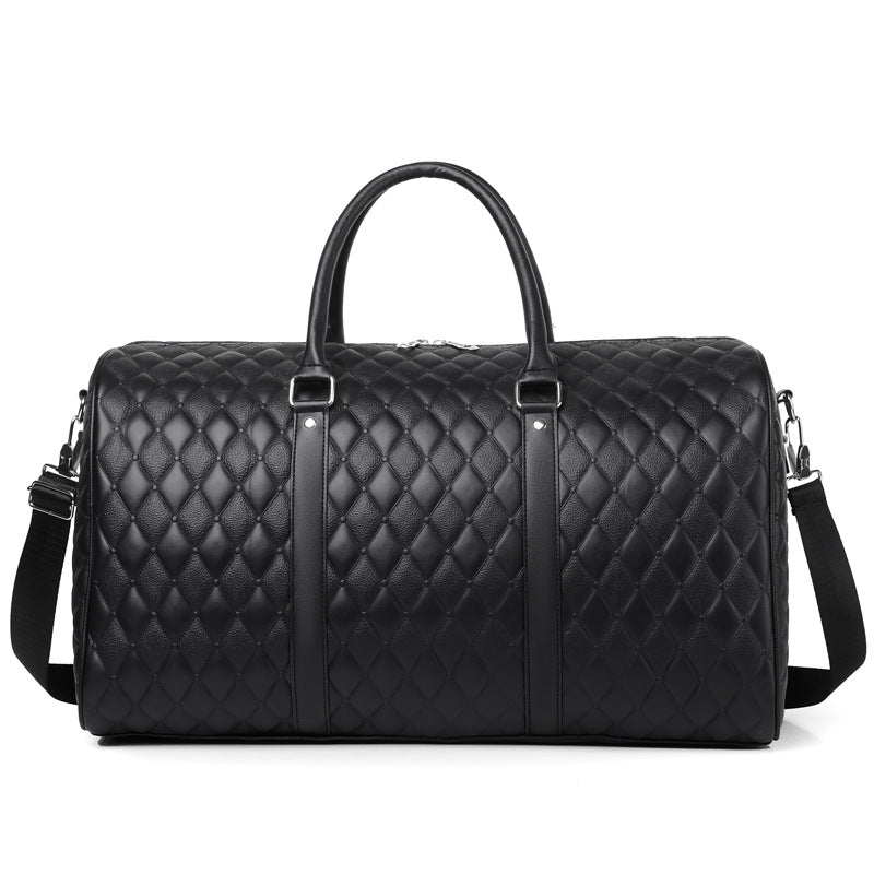 Stylish and Spacious Travel Bag Made of High-Quality Artificial Leather Bowlift