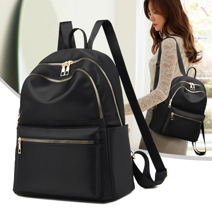 Functional Zip-Detail Backpack Bowlift