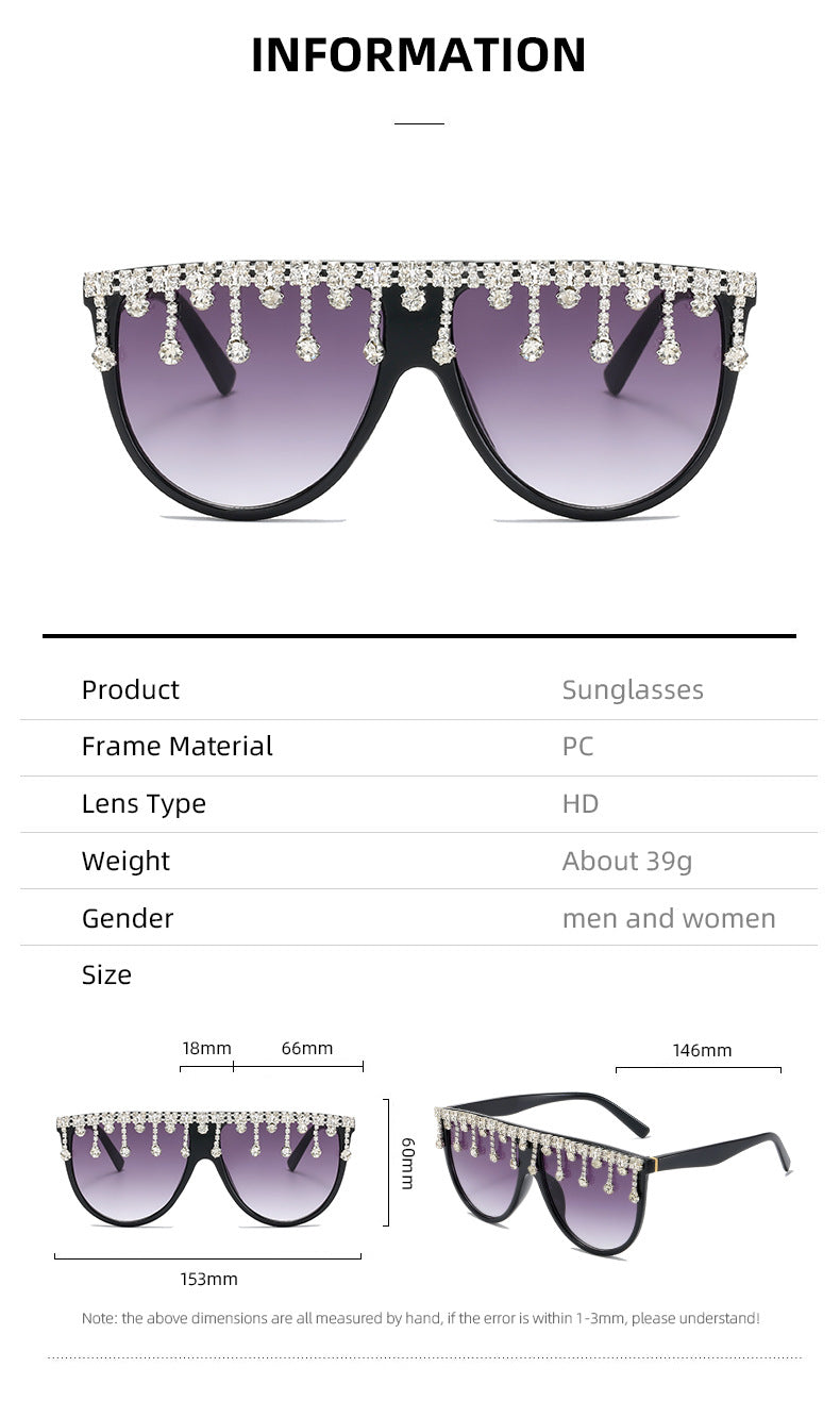 Women's Decorative Glamour Sunglasses Bowlift