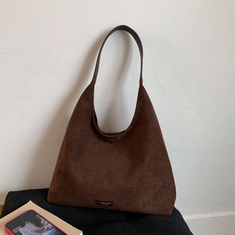 Soft Suede Hobo Bag Bowlift