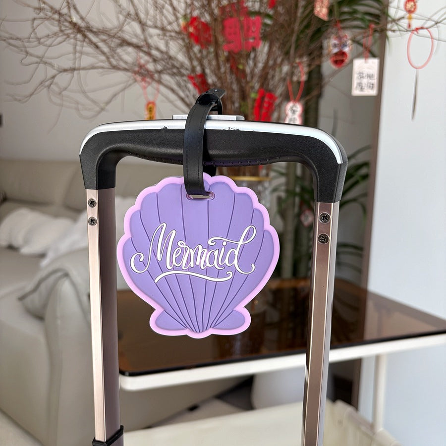 Shell-Shaped Luggage Tag Bowlift