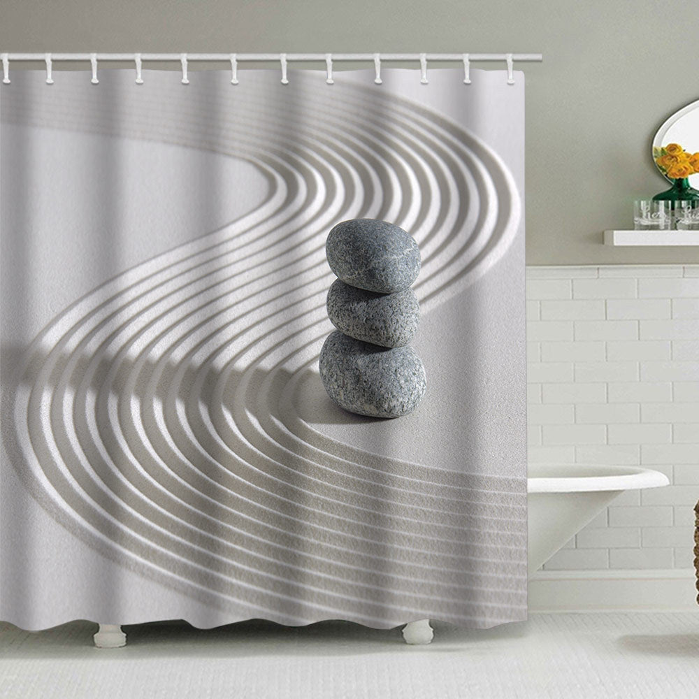 Artistic Floral Shower Curtain Bowlift