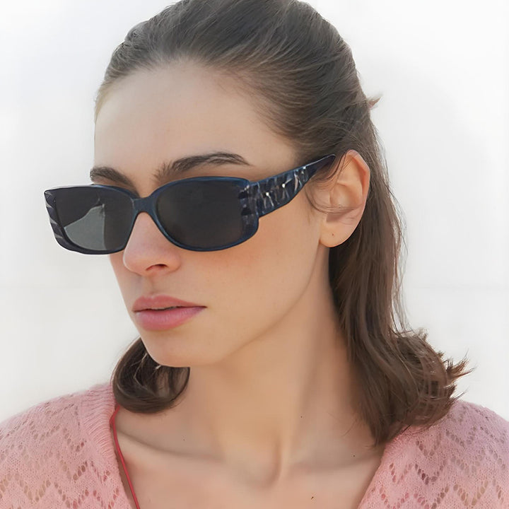 Women Designer Sunglasses with Unique Frame and UV Protection Bowlift