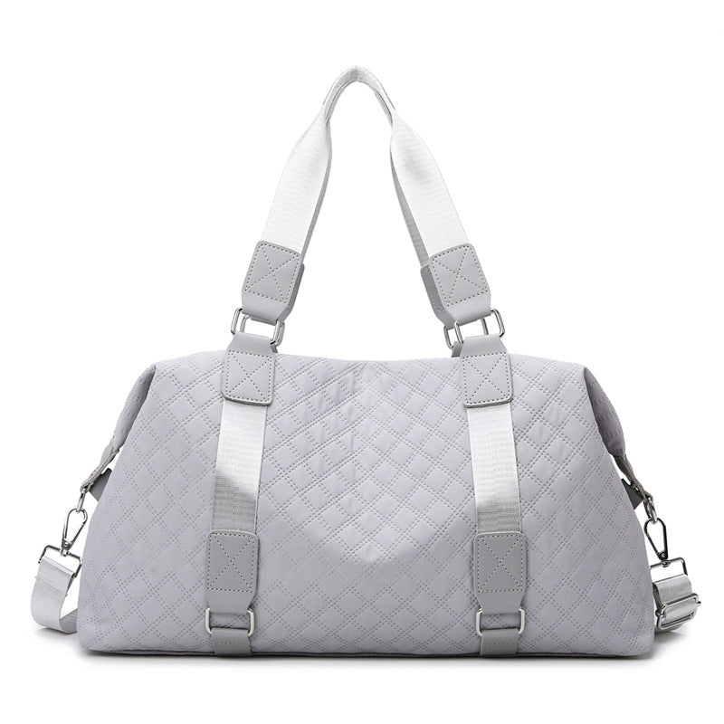 Quilted Travel Duffel Bag