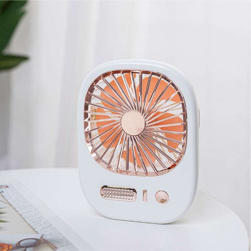 Ladies portable fan with innovative air circulation Bowlift