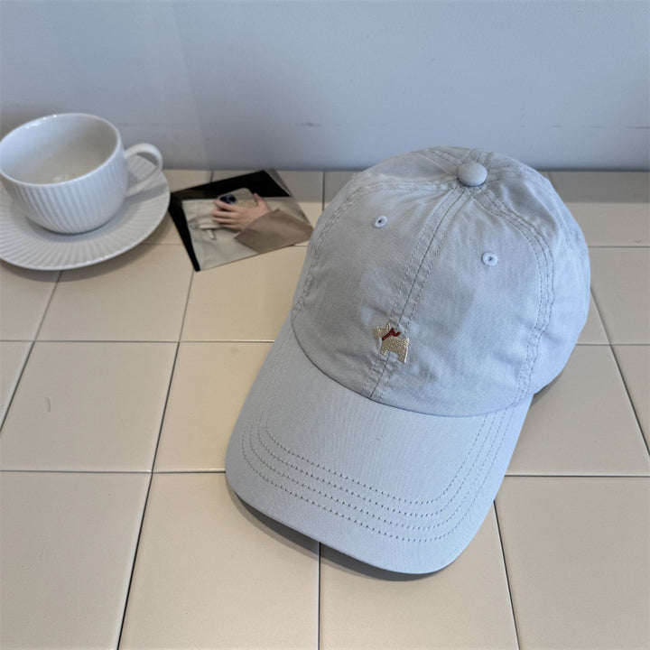 Women's Casual Washed Cotton Baseball Cap Bowlift