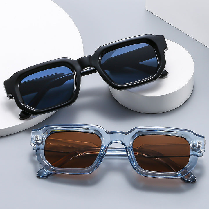 Contemporary Geometric Sunglasses Bowlift