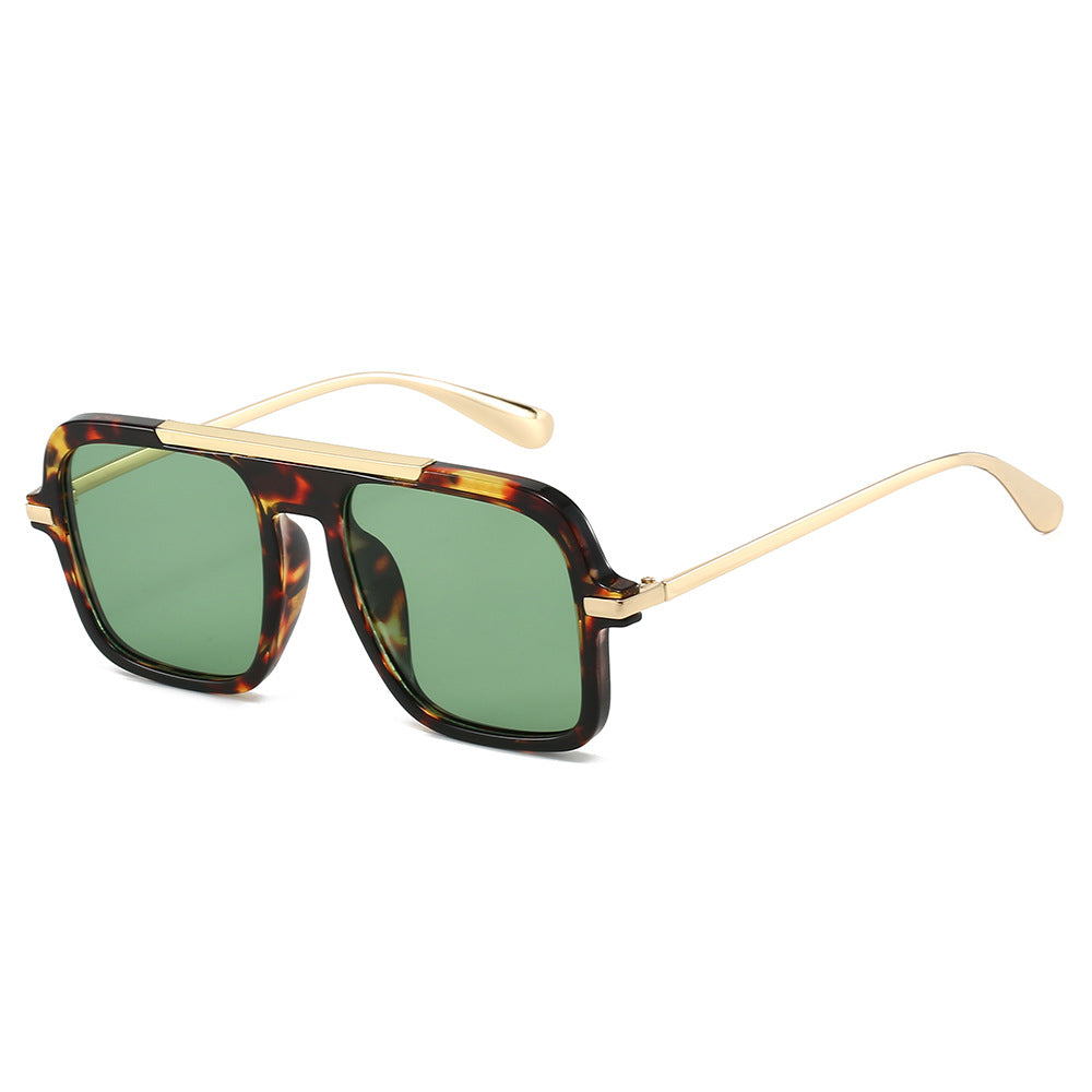 Women's fashionable sunglasses with trendy square frame Bowlift