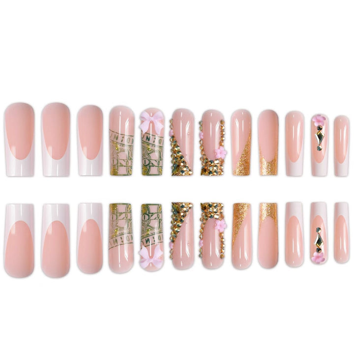 Decorative Acrylic Press-On Nails Bowlift
