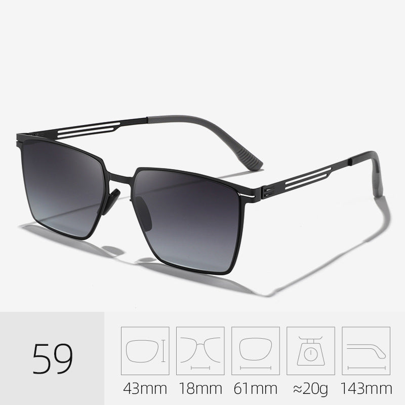 Stylish Polarized Square Sunglasses Bowlift