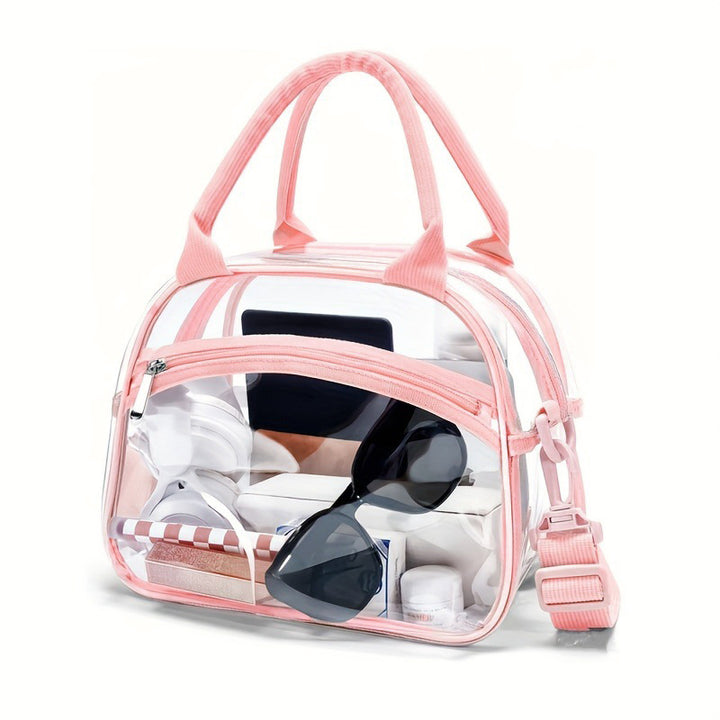 Transparent Travel Makeup Case Bowlift