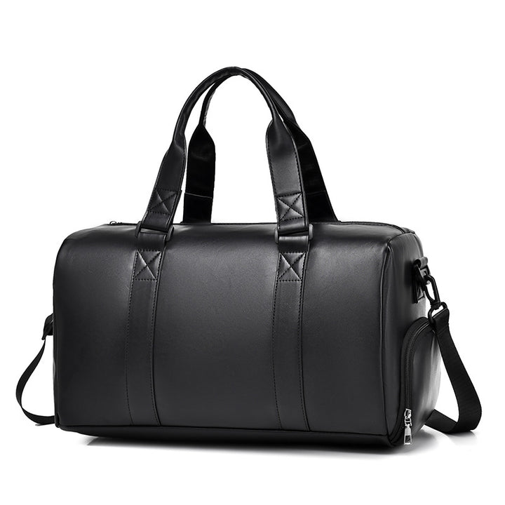 Stylish Leather Gym Bag Bowlift