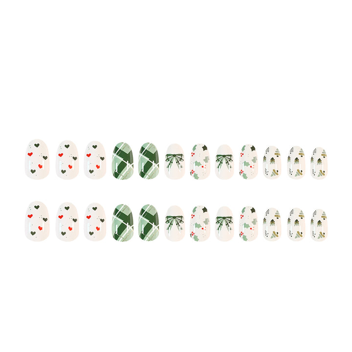 Creative Christmas Art Nails Bowlift