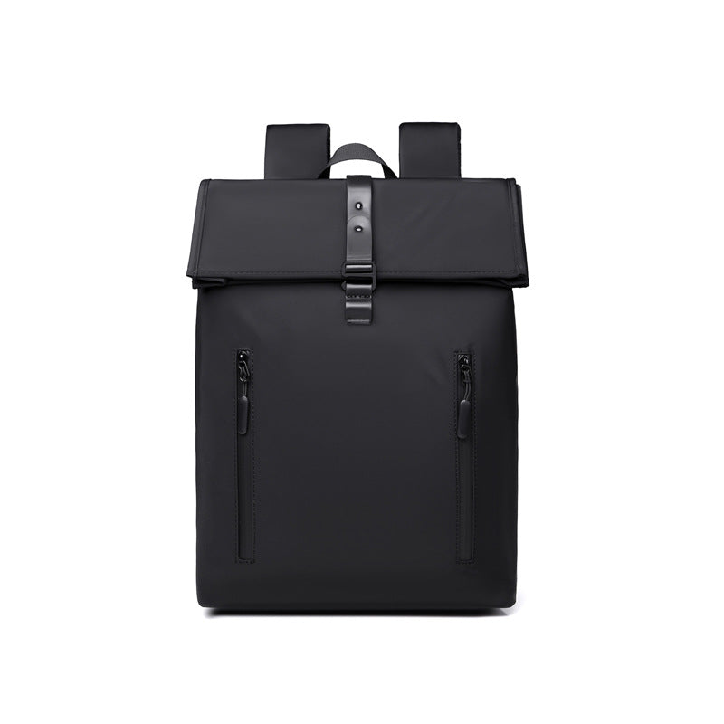 Modern Waterproof Roll-Top Backpack Bowlift