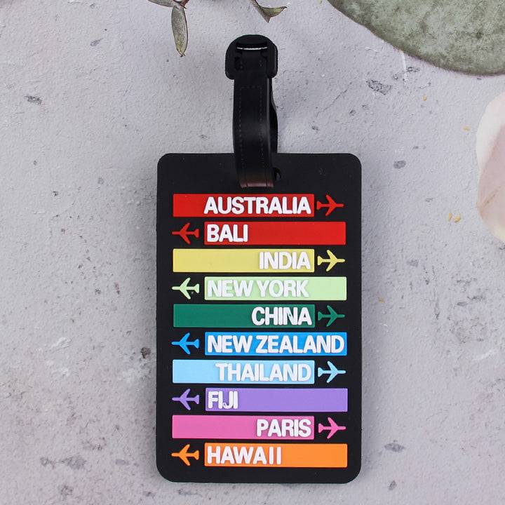 Creative Travel Luggage Tag Bowlift